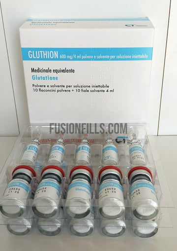 GLUTHIONE GLUTATHIONE 600MG/4ML - Fusion Fills GLUTHIONE GLUTATHIONE 600MG/4ML - Fusion Fills